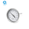 Axial Bimetal Industrial Dial Thermometer 100 เซนติเกรด Back Connection 1/2&quot;NPT Male
