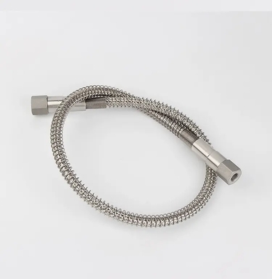 Rounded Industrial Stainless Steel Hose Swivel 3000psi High Pressure Flexible Metal Hose