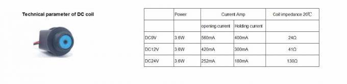 ไดอะแฟรมแม่เหล็กชลประทานโซลินอยด์วาล์ว AC24V สำหรับน้ำ 2