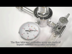 Argon Co2 Nitrogen 25Mpa Stainless Steel Pressure Regulator 200 Bar 25L 30L