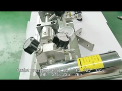 Stainless steel 316L High Pressure Nitrogen Gas Pressure Regulator Panel