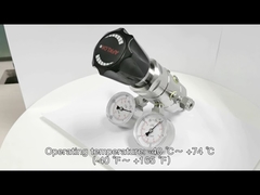 AFK SS R31 Precision Digital Pressure Gauge Helium Gas Regulator Two Stage