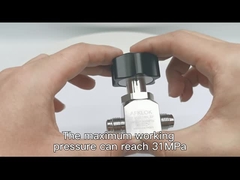 วาล์วไดอะแฟรมแบบแมนนวล EP 316 วาล์วไดอะแฟรมสแตนเลส VCR วาล์วความบริสุทธิ์สูงพิเศษ