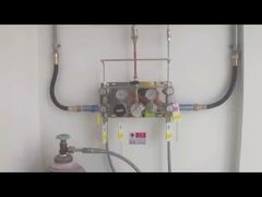 การติดตั้งหน่วยแผ่นรองฉากหลังการติดตั้งเสร็จสิ้น