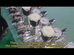 หน่วยรอง 10 หน่วยที่ไม่ได้ใช้โลโก้ที่ใช้ออกซิเจนเป็นก๊าซที่เลือก กําลังถูกทดสอบความดัน