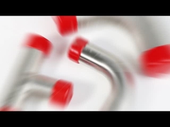 อุปกรณ์ประกอบท่อเหล็กไร้ขัดเหล็กขนาดกลางสําหรับก๊าซ พร้อมการเชื่อมต่อด้วยการผสมและได้รับการรับรอง ISO9001 CE