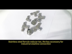 Durable Ferrule Connection Stainless Steel Tube Fittings with ISO9001 CE การรับรอง